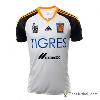 Camiseta Tigres de la UANL Replica Tercera Ropa 2016/17 Blanco